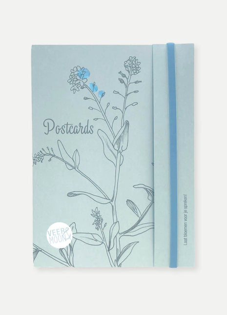 Folder with 8 botanical greeting cards and envelopes