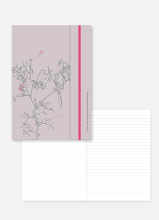 Notitieboek roze